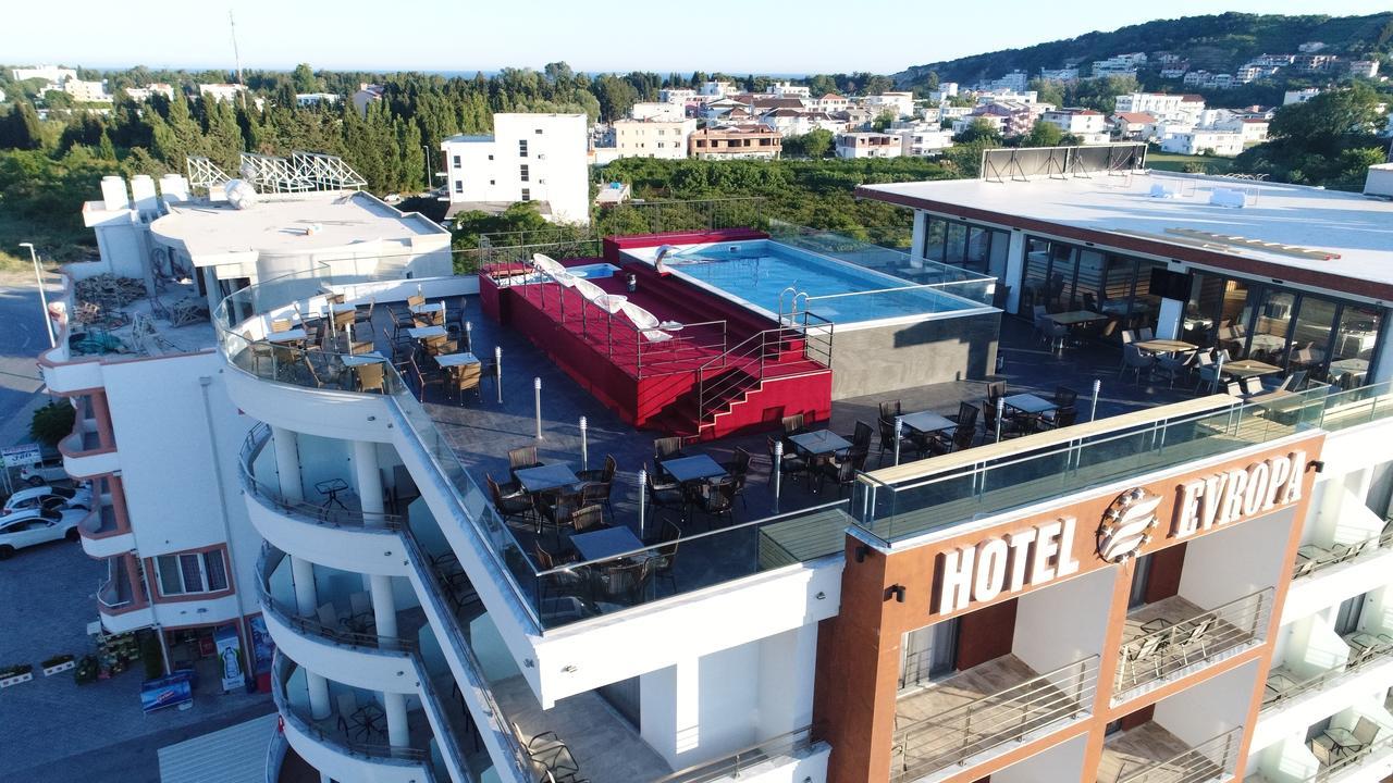 Hotel Evropa Ulcinj Kültér fotó