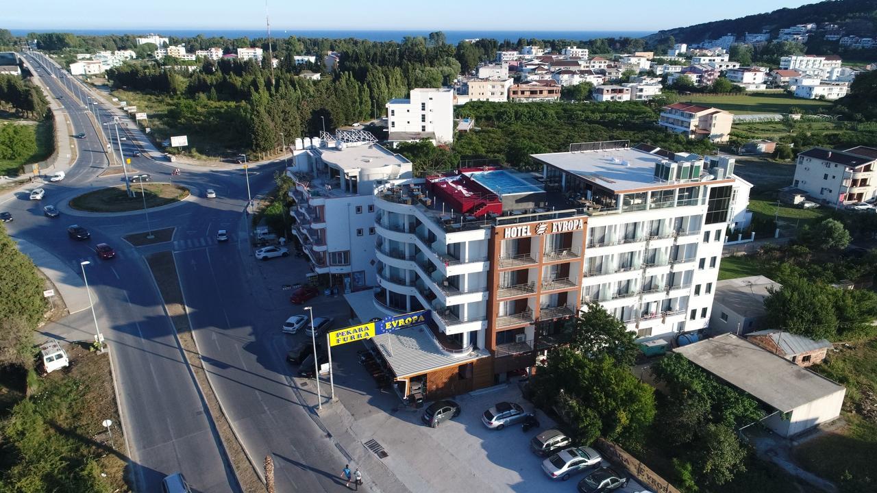 Hotel Evropa Ulcinj Kültér fotó
